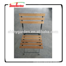 Folding Steel Wooden Chair